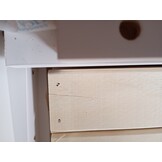 vidaXL Bedframe zonder matras massief grenenhout wit 140x200 cm