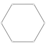 Verhoogde Plantenbak 129x129x77 cm Gegalvaniseerd Staal Grijs - 33% Korting