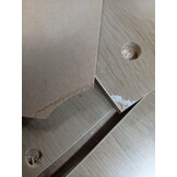 Tv-meubel met wielen - Hout Artisanaal Eiken - 54% Korting