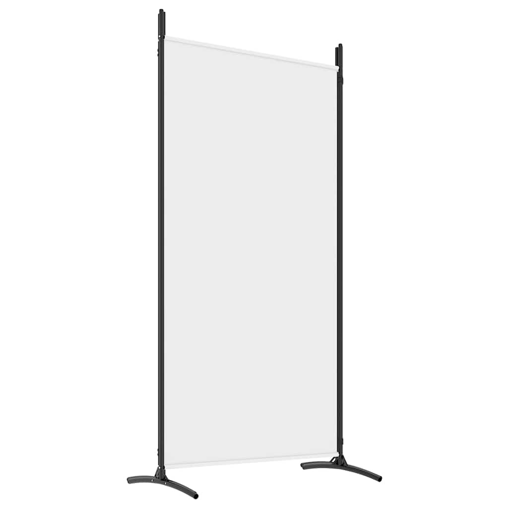 vidaXL Kamerscherm met 4 panelen 346x180 cm stof wit