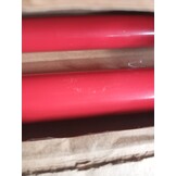 Rekstokken Set (2x) 125 cm Staal Rood - 51% Korting!