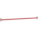 Rekstokken Set (2x) 125 cm Staal Rood - 51% Korting!