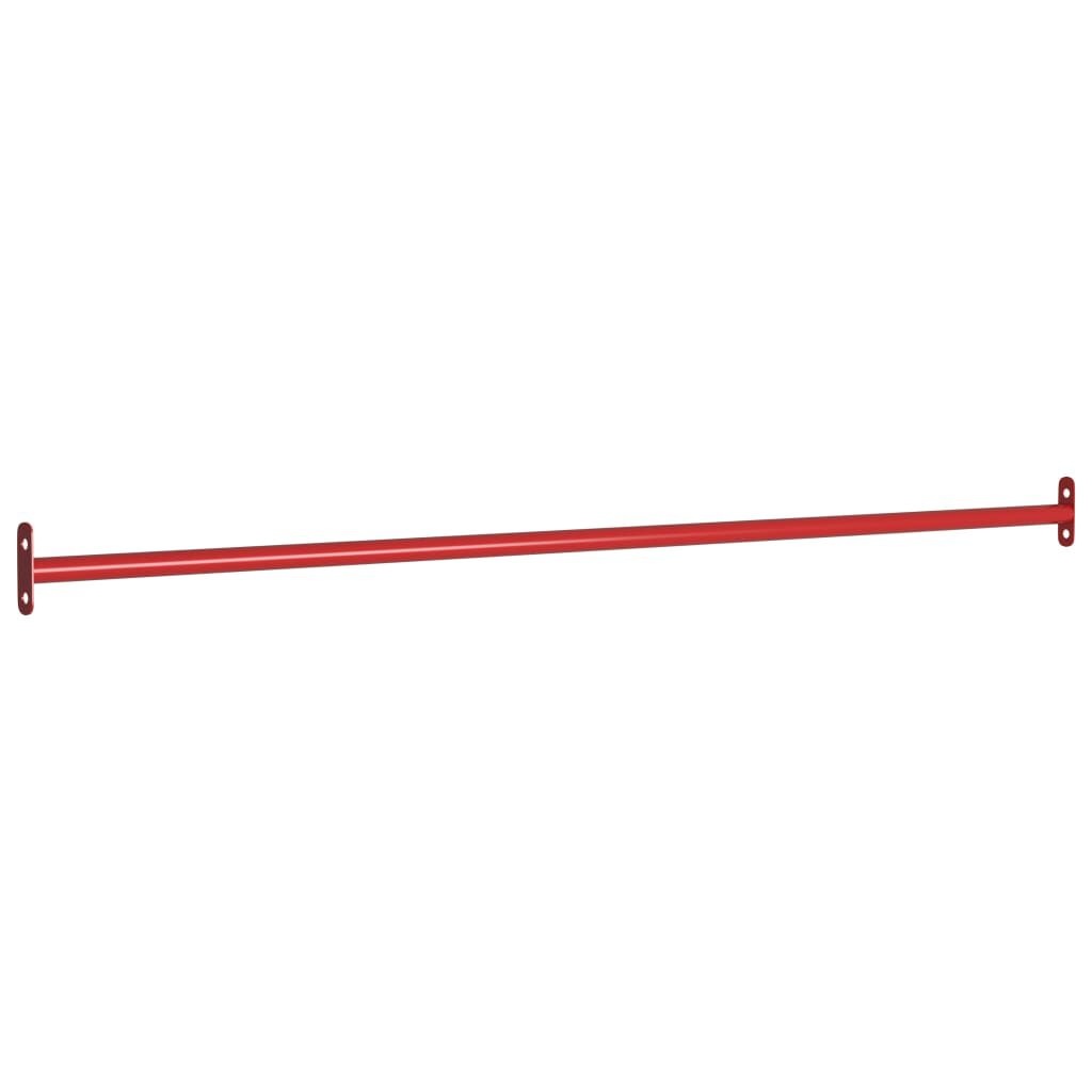 Rekstokken Set (2x) 125 cm Staal Rood - 51% Korting!