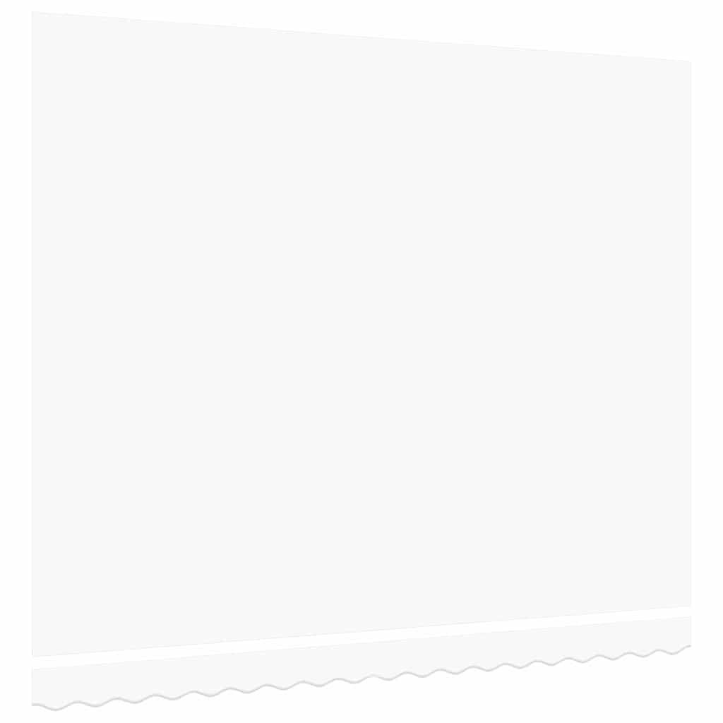 vidaXL Vervangingsdoek voor zonnescherm Wit 380 x 295 cm Polyester