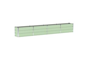 VidaXL Plantenbak Groen 320x40x45cm Staal - 34% Korting