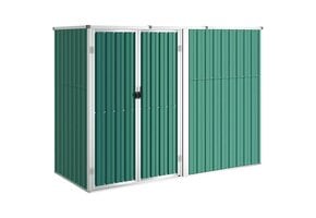 Groene Tuinschuur van Staal - 60% Korting