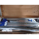 vidaXL Tuinschuur 225x89x161 cm gegalvaniseerd staal groen