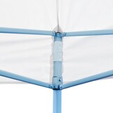 Pop-up Partytent 3x6m Staal Wit met Zijwanden - 54% Korting!