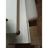 Hoge Bartafel met Verplaatsbaar Schap 138x39x110 cm Wit (55% Korting)
