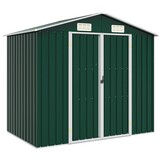 Groene Tuinschuur van Staal - 40% Korting!