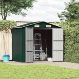 Groene Tuinschuur van Staal - 40% Korting!
