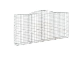 VidaXL Gewelfde Schanskorf 400x50 cm Gegalvaniseerd IJzer - 35% Korting