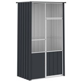 Gegalvaniseerde Vogelkooi 115x78x200 cm Antraciet - 35% Korting