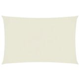 vidaXL Rechthoekig Zonnescherm 4x7m Crème Oxford Stof - 34% Korting
