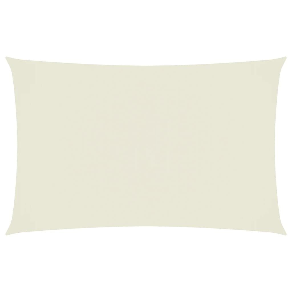 vidaXL Rechthoekig Zonnescherm 4x7m Crème Oxford Stof - 34% Korting