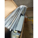Gegalvaniseerde Stalen Houtopslag 330x92x153 cm Grijs - 54% Korting!