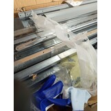 Gegalvaniseerde Stalen Houtopslag 330x92x153 cm Grijs - 54% Korting!
