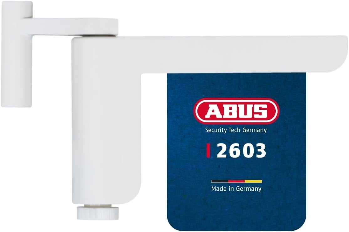 ABUS 2603 Deurdranger voor Binnendeuren - Wit - Zonder Boren