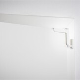 ABUS 2603 Deurdranger voor Binnendeuren - Wit - Zonder Boren