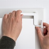 ABUS 2603 Deurdranger voor Binnendeuren - Wit - Zonder Boren