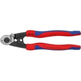 KNIPEX Staaldraadschaar gesmeed met meer-componenten greep, 95 62 190