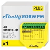 Shelly Plus RGBW PM - Slimme Wi-Fi LED Controller voor 12-24V LED Strips
