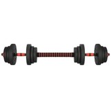 Verstelbare Halterset 20 kg met Stang - Ideaal voor Thuisgebruik (23% Korting)