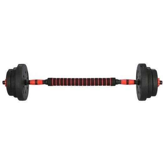 Verstelbare Halterset 20 kg met Stang - Ideaal voor Thuisgebruik (23% Korting)