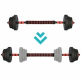 Verstelbare Halterset 20 kg met Stang - Ideaal voor Thuisgebruik (23% Korting)