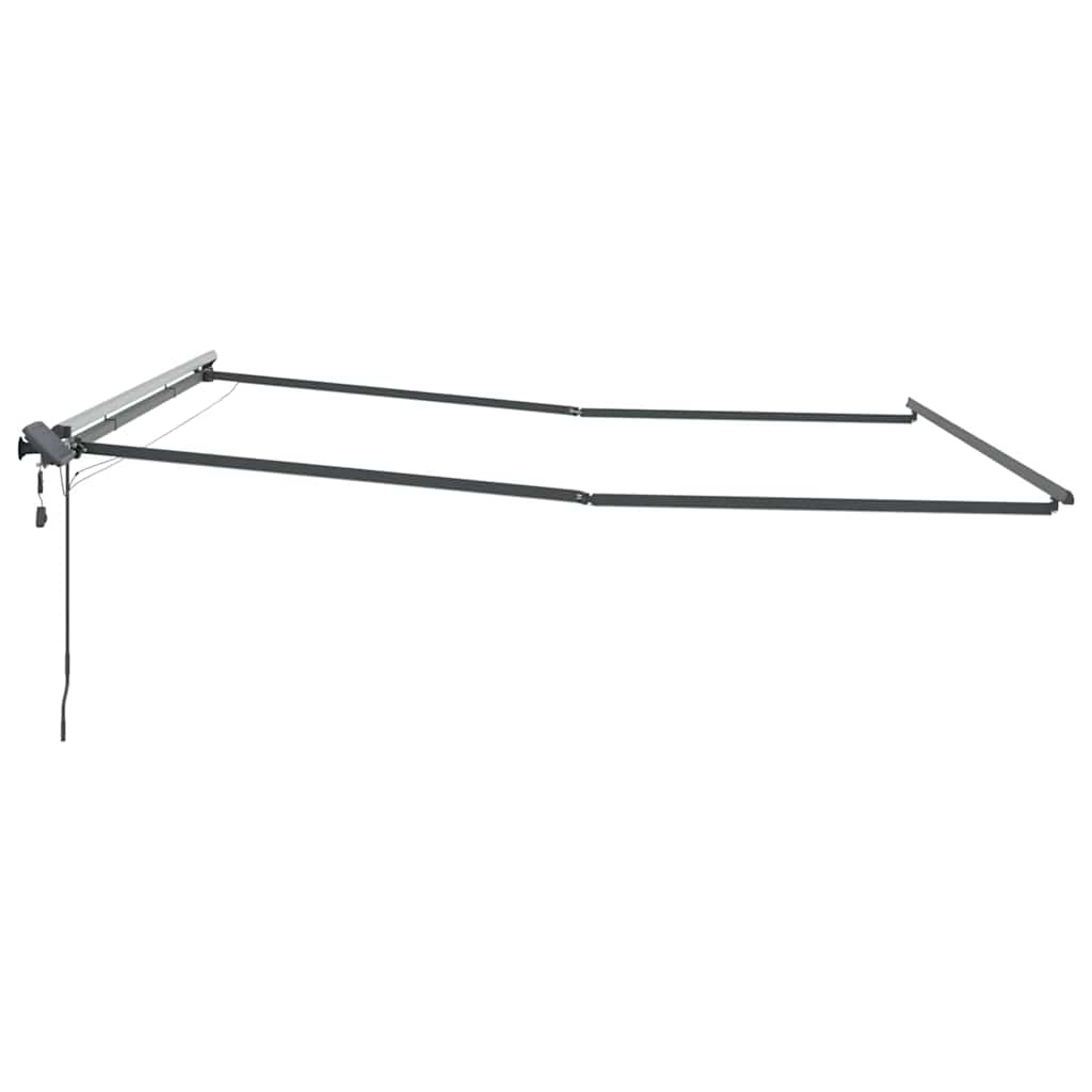 vidaXL | Zonnescherm Frame | Antraciet 400 × 350 cm Aluminium
