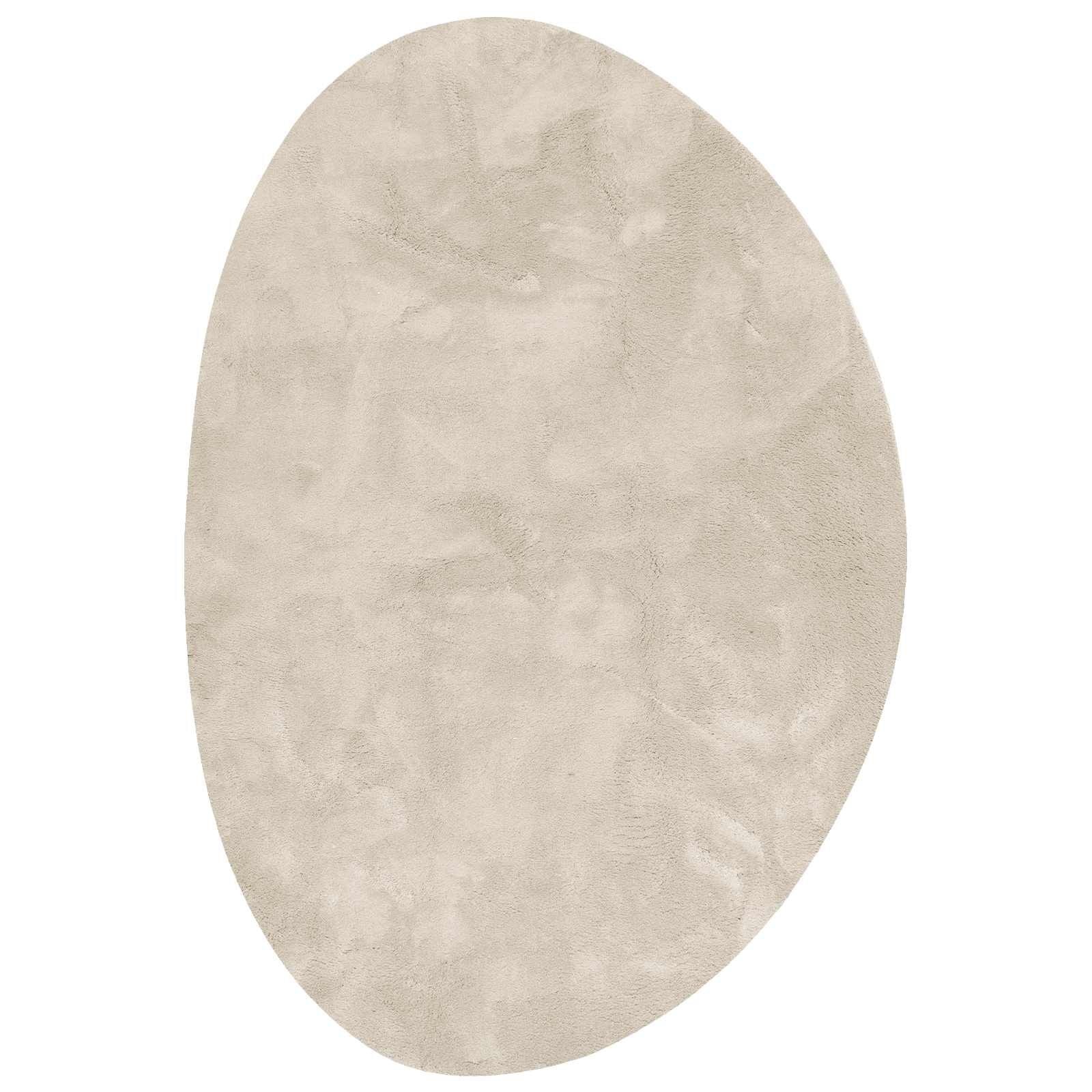 vidaXL Tapijt HUARTE Beige 120 x 170 cm Polyester