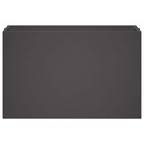 vidaXL Plantenbak 2 st Zwart 80 x 30 x 50 cm Koudgewalst staal