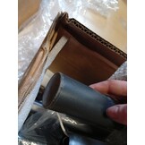 vidaXL Parasol met metalen paal 390 cm taupe