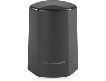 Homematic IP Temperatuur- en luchtvochtigheidssensor – buiten, antraciet, draadloze temperatuursensor, een accessoire voor slimme verwarming, 150574A0