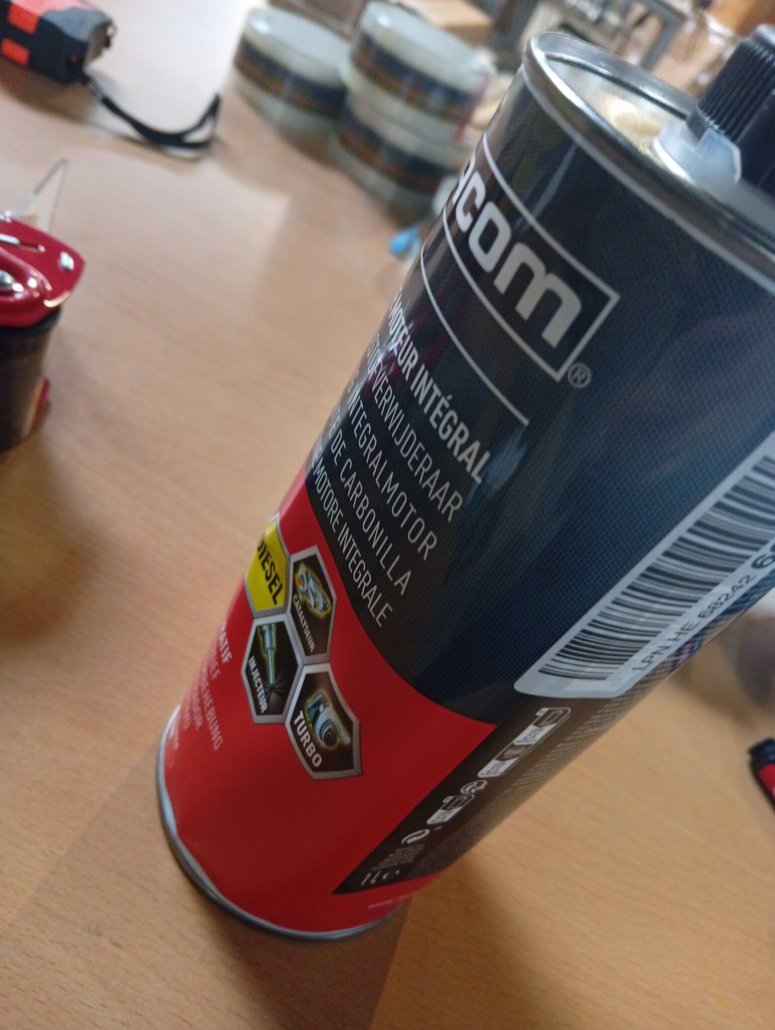 FACOM 006025 Motorsysteemreiniger Diesel, ANTI-VERONTREINIGING, Hoogwaardige curatieve formule, 1L