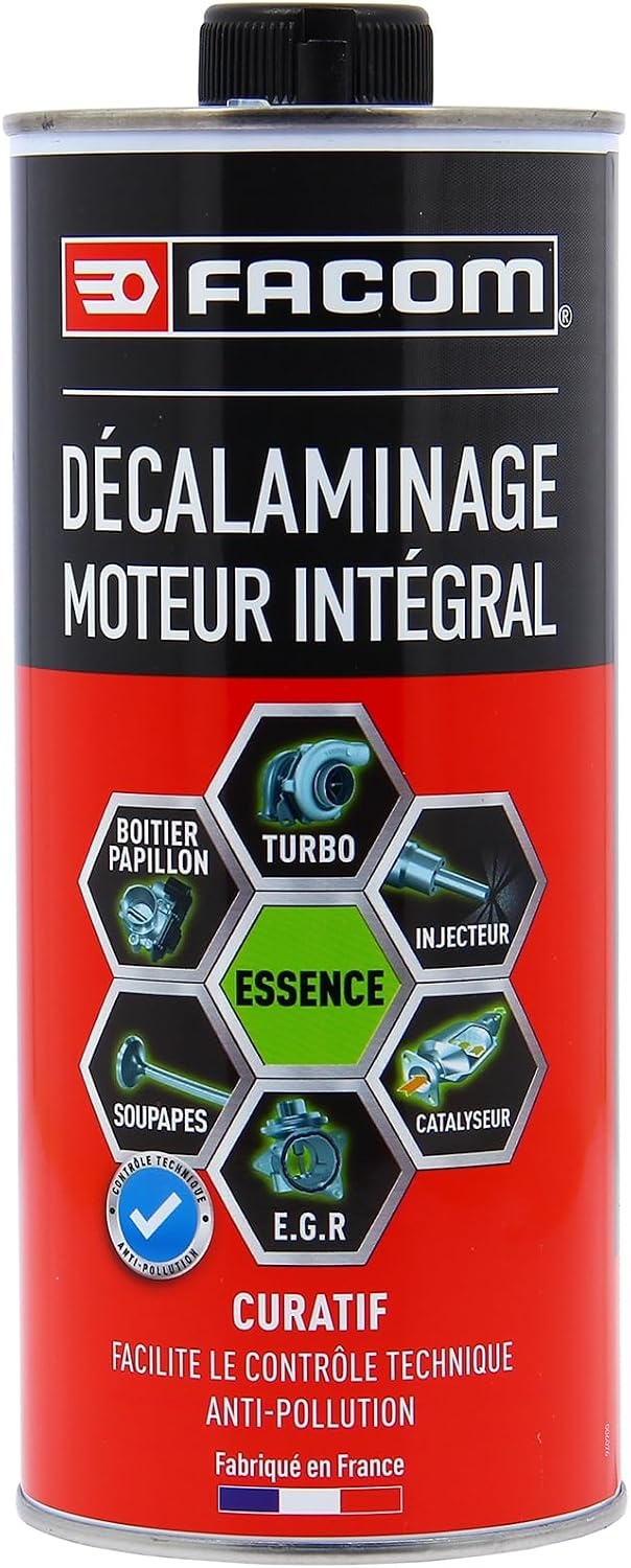 FACOM 006025 Motorsysteemreiniger Diesel, ANTI-VERONTREINIGING, Hoogwaardige curatieve formule, 1L