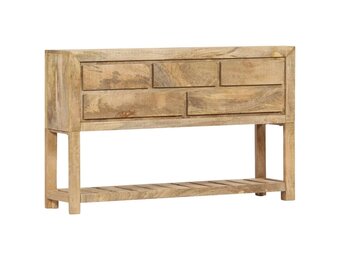 vidaXL Dressoir 120x30x75 cm massief mangohout