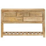 vidaXL Dressoir 120x30x75 cm massief mangohout