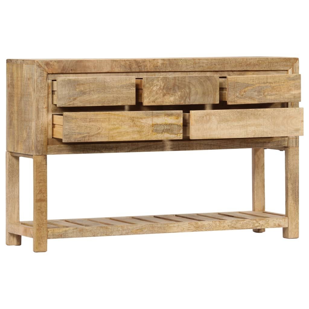 vidaXL Dressoir 120x30x75 cm massief mangohout