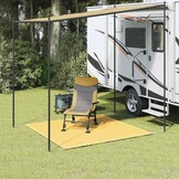 vidaXL Tenttapijt 200x200 cm beige