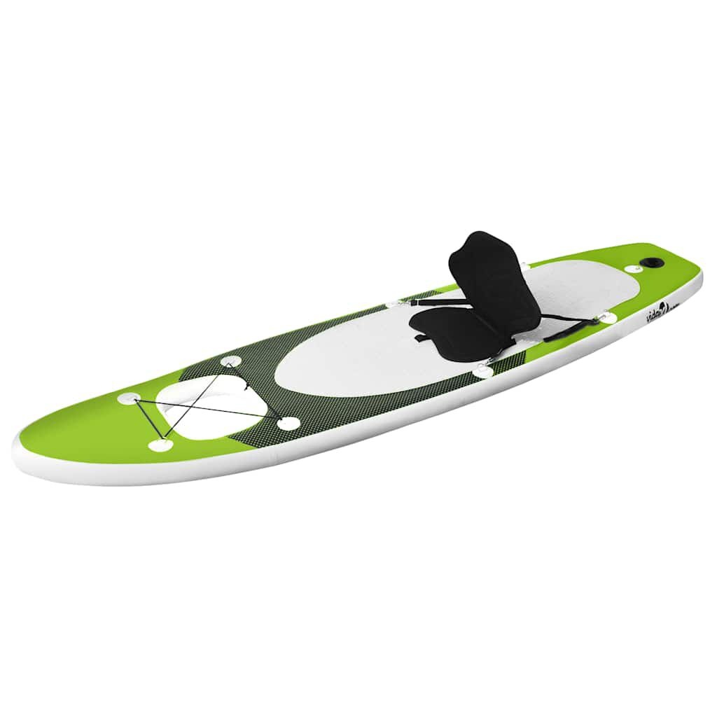 vidaXL Stand Up Paddleboardset opblaasbaar 300x76x10 cm groen