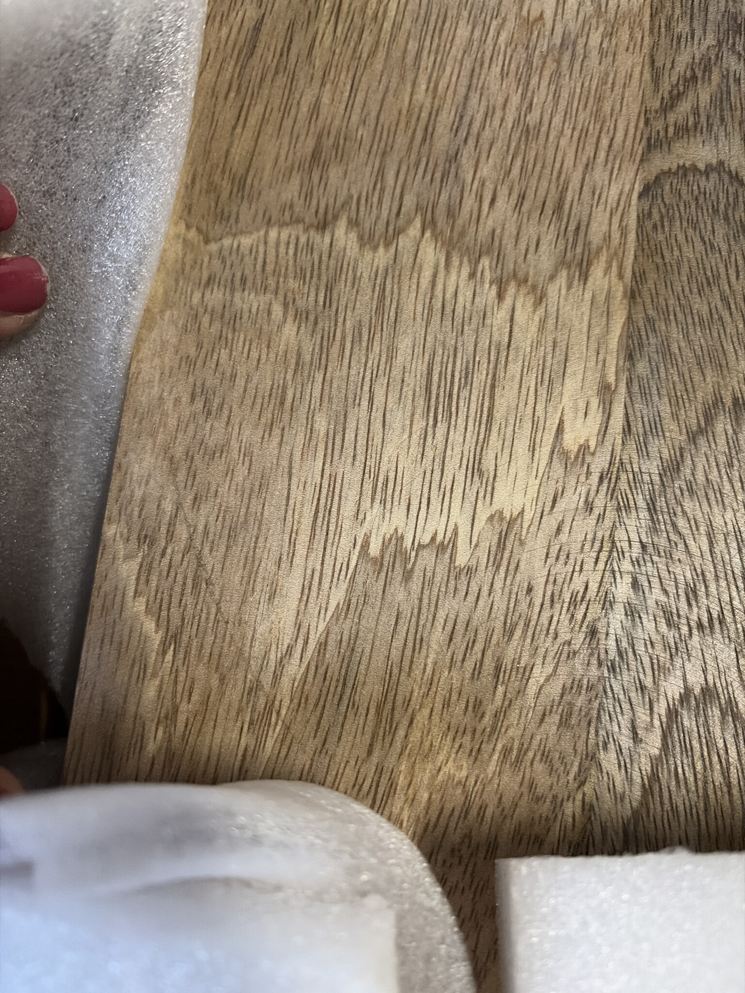 vidaXL Nachtkastje 40x35x55 cm massief mangohout