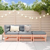 Loungeset Douglashout 3-Delig - 59% Korting!