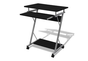 Compact Studenten Computerbureau Zwart - 40% Korting