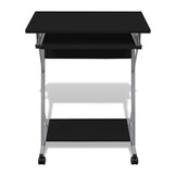 vidaXL Studenten computerbureau 60 x 40 x 74 cm (zwart)