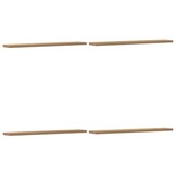 vidaXL Wandschappen 4 st 60x20x1,5 cm bewerkt hout artisanaal eiken