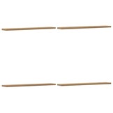 vidaXL Wandschappen 4 st 60x20x1,5 cm bewerkt hout artisanaal eiken