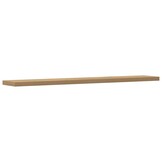 vidaXL Wandschappen 4 st 60x20x1,5 cm bewerkt hout artisanaal eiken