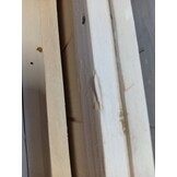 vidaXL Tuinschuur 102x52x174,5 cm massief vurenhout wit