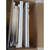 vidaXL Tuinschuur 102x52x174,5 cm massief vurenhout wit